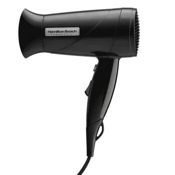 Hamilton Beach HHD610 Midsize Black 2 Speed Hair Dryer - 120V, 1600W