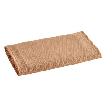 Berkshire Hospitality knit2fit 59" x 79" x 9" Full / Queen Size Canyon Polyester / Spandex Helix Box Spring Cover - 12/Case