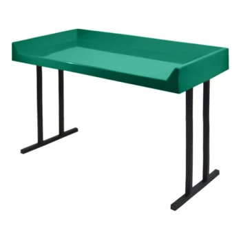 Sol-O-Matic 48" x 24" x 34" Hunter Green Fiberglass Laundromat Folding Table