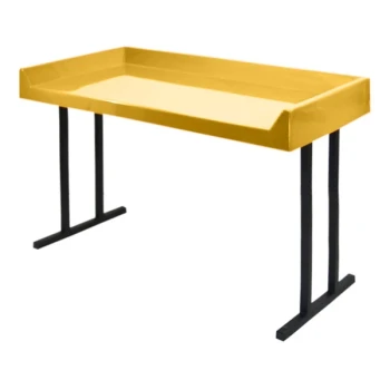 Sol-O-Matic 48" x 30" x 34" Marigold Fiberglass Laundromat Folding Table
