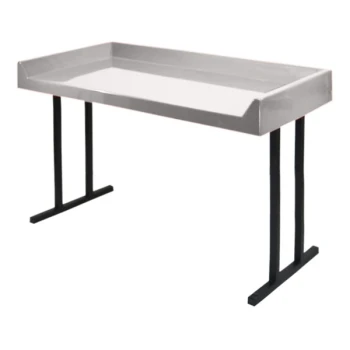 Sol-O-Matic 48" x 30" x 34" Platinum Fiberglass Laundromat Folding Table