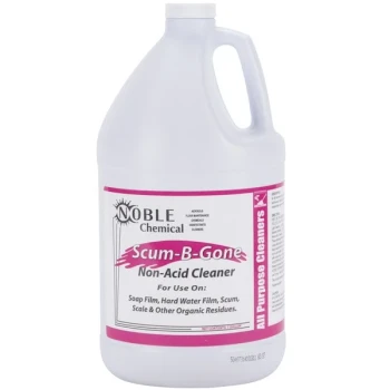 Noble Scum-B-Gone 1 Gallon / 128 oz. Non-Acid Multi-Purpose Concentrated Restroom Cleaner - 4/Case