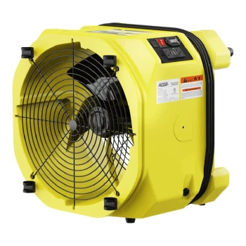 AlorAir Zeus Extreme Yellow 2-Speed Axial Air Mover - 3,000 CFM, 115V