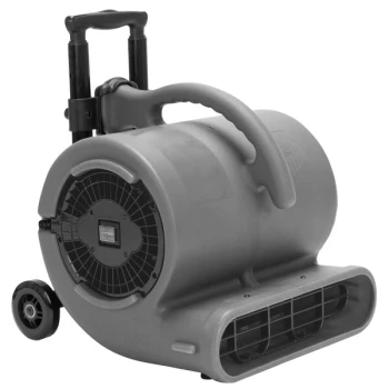 B-Air VP-50H Vent Gray 2-Speed Air Mover with Handle and Wheels - 1/2 hp