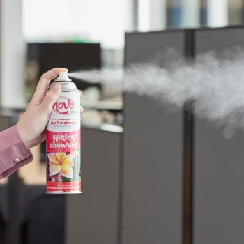 Noble 10 oz. Spring Showers Ready-to-Use Aerosol Air Freshener / Deodorizer Spray