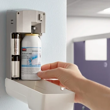 Rubbermaid® FG4012551 Microburst 3000 Linen Fresh Metered Aerosol Air Freshener System Refill