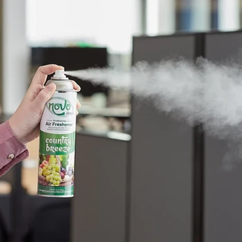 Novo 10 oz. Country Breeze Ready-to-Use Aerosol Air Freshener / Deodorizer Spray - 12/Case