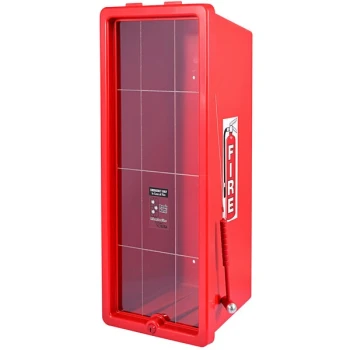 Cato 12051-H Chief Red Surface-Mounted Fire Extinguisher Cabinet with Hammer Attachment for 20 lb. Fire Extinguishers