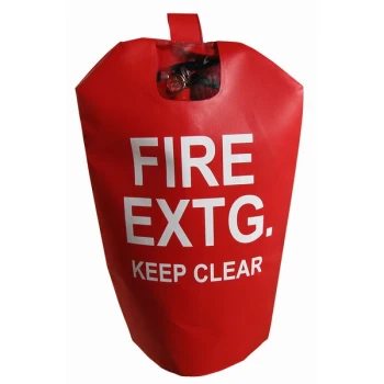 Fire Extinguisher Cover With Window 16" x 27" - Fits 15 to 30# Extinguishers