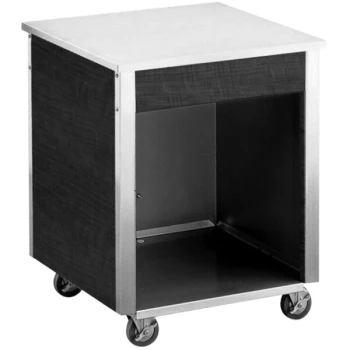 Vollrath 37015 4-Series Black Laminate Cashier Station