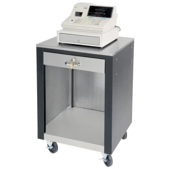 Advance Tabco BCRS-B Stainless Steel Everyday Buffet Cash Register Stand