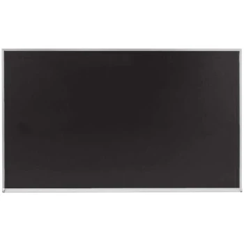 Aarco DC3660B 36" x 60" Black Satin Anodized Aluminum Frame Slate Composition Chalkboard