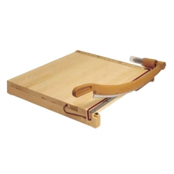 Swingline 1142 ClassicCut Ingento 15" Square 15 Sheet Solid Maple Guillotine Paper Trimmer