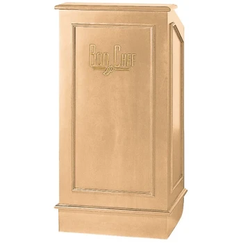 Bon Chef 50230 25" x 20" x 48" Pickled Oak Executive Style Podium