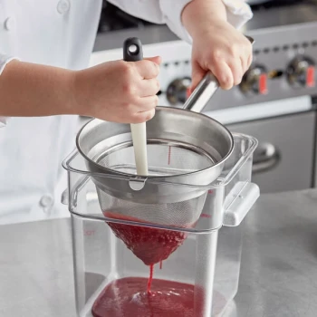 Choice 8" Stainless Steel Bouillon / Chinois Strainer