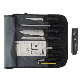 Mercer Culinary Millennia® Partners in Education 13-Piece Culinary School Knife Kit M4SET2
