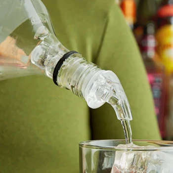 Choice 1.25 oz. 3-Ball Measured Liquor Pourer with No Collar - 12/Pack