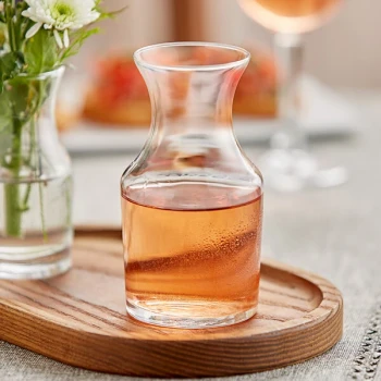 Libbey 719 8.5 oz. Customizable Glass Cocktail Decanter - 36/Case