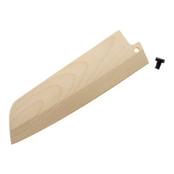 Mercer Culinary 8" x 2 1/4" Saya Birch Wood Cover for 7" Nakiri Knives M33133BIR
