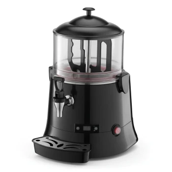 Deluxe, Hot Chocolate Machine, Black, Polycarbonate, 5L, Electric, 0.44 kW