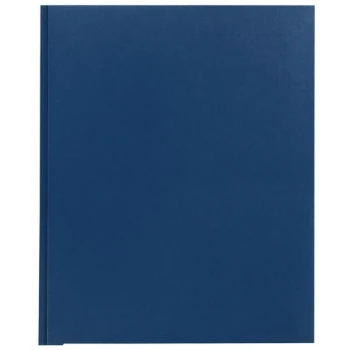 Avery® 47975 Letter Size 2-Pocket Paper Folder with Prong Fasteners, Dark Blue - 25/Box