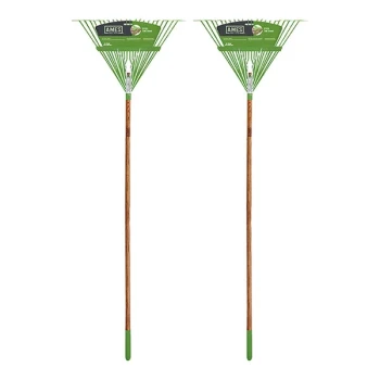 AMES 22" Steel Tine Leaf Rake with Hardwood Handle and Cushion End Grip 10000-07559 - 2/Case