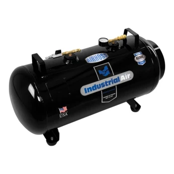 Industrial Air AirHoss 20 Gallon Portable Vertical / Horizontal Auxiliary Air Tank IT20ASME