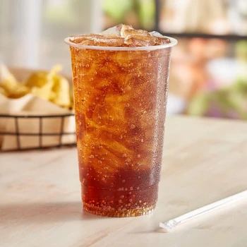 EcoChoice 32 oz. PLA Compostable Plastic Cold Cup - 500/Case