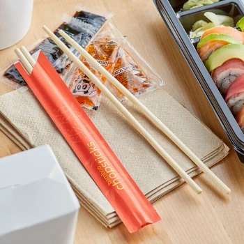 Emperor's Select 9" Bamboo Round Chopsticks - 3,000/Case