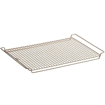 OXO 11231100 Good Grips 11 1/2" x 18 1/2" Non-Stick Wire Cooling Rack for Half Size Bun / Sheet Pan