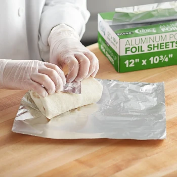 Choice 12" x 10 3/4" Food Service Interfolded Pop-Up Foil Sheets - 3,000/Case