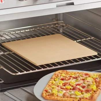 American Metalcraft STONE14 14" x 15" Rectangular Ceramic Pizza Stone
