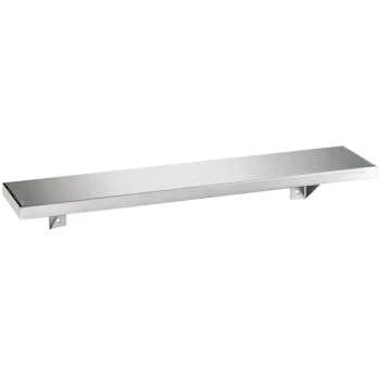Bobrick B-295 x 18 Stainless Steel Shelf with Satin Finish - 18" x 5"