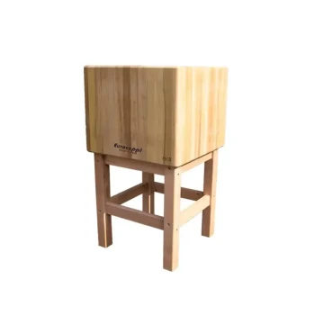 Euroceppi, Chopping Block, Wood, 50 cm Length, 50 cm Width, 20 cm Height