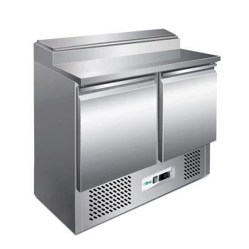 Forcar, Counter Chiller, 2 Doors, 254 L, 5 Pans, GN 1/1, Electric, 155 W