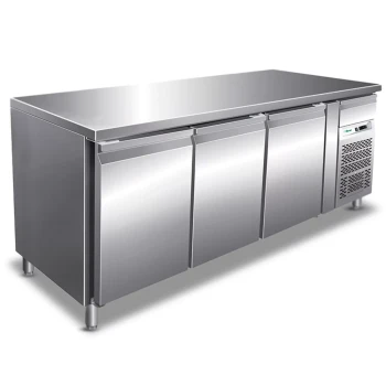 Forcar, Undercounter Freezer, 3 Doors, Solid Door, 417 L