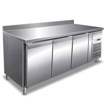 Forcar, Undercounter Freezer, 3 Doors, 417 L, 0.57 kW, Electric, 240V, R290, -22 to -18 °C