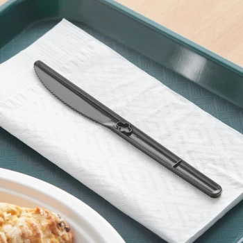 WeGo Black Polystyrene Knife Dispenser Refill - 1,000/Case