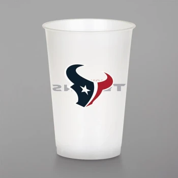 Creative Converting Houston Texans 20 oz. Plastic Cup - 96/Case