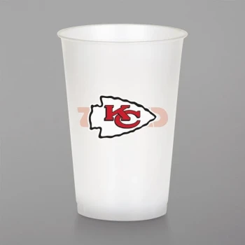 Creative Converting Kansas City Chiefs 20 oz. Plastic Cup - 96/Case