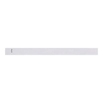 Carnival King White Disposable Customizable Wristband 3/4" x 10" - 500/Bag