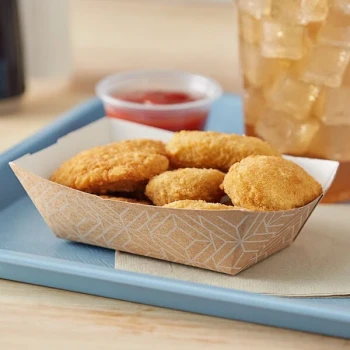 Southern Champion #100 1 lb. Deco Paper Food Tray - 1,000/Case