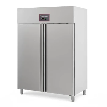 Gastrodomus, Upright Chiller, 2 Doors, 1325 L, Silver