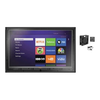 The TV Shield TVS4450-1 Weatherproof Outdoor Television Enclosure with Fan for 44"-50" Televisions
