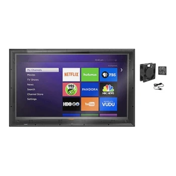 The TV Shield TVS5255-1 Weatherproof Outdoor Television Enclosure with Fan for 52"-55" Televisions