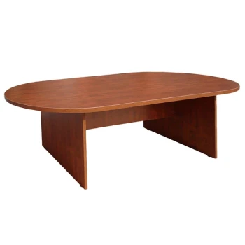Boss N135-C Cherry Laminate 71" x 35" Oval Conference Table
