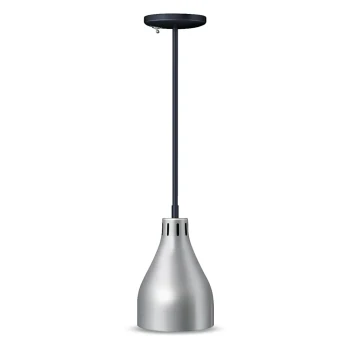 Hatco Corp, Decorative Heat Lamp, Infrared, 250 W, Electric, Clear Brushed Metal