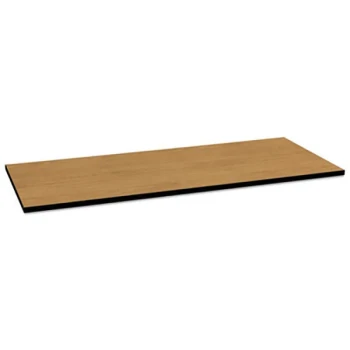 HON MT3072GNCP Huddle 72" x 30" Harvest / Black Multipurpose Rectangular Table Top