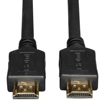 Tripp Lite P568010 10' Black HDMI Gold Digital Video Cable with 2 Male Connections