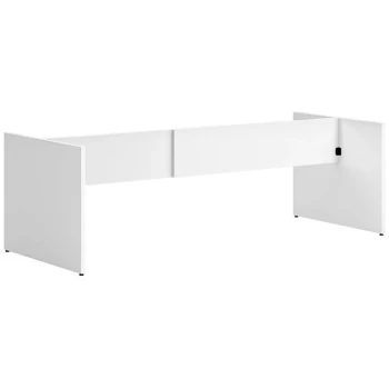 HON Mod Simply White Laminate Slab Base for 48" x 120" Conference Table Tops